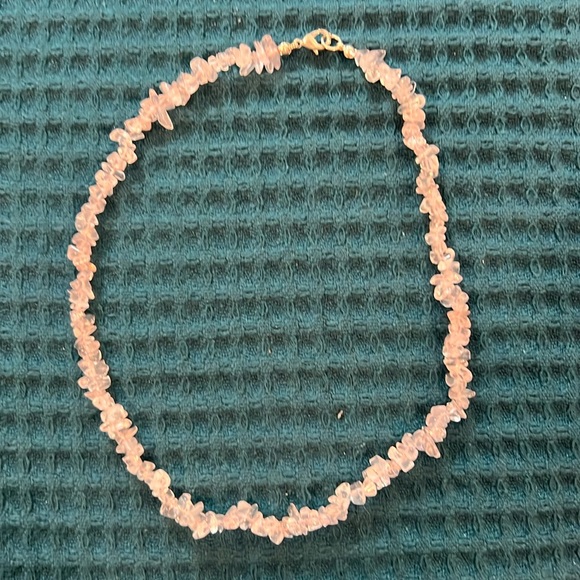 Jewelry - Rose Quartz stone necklace